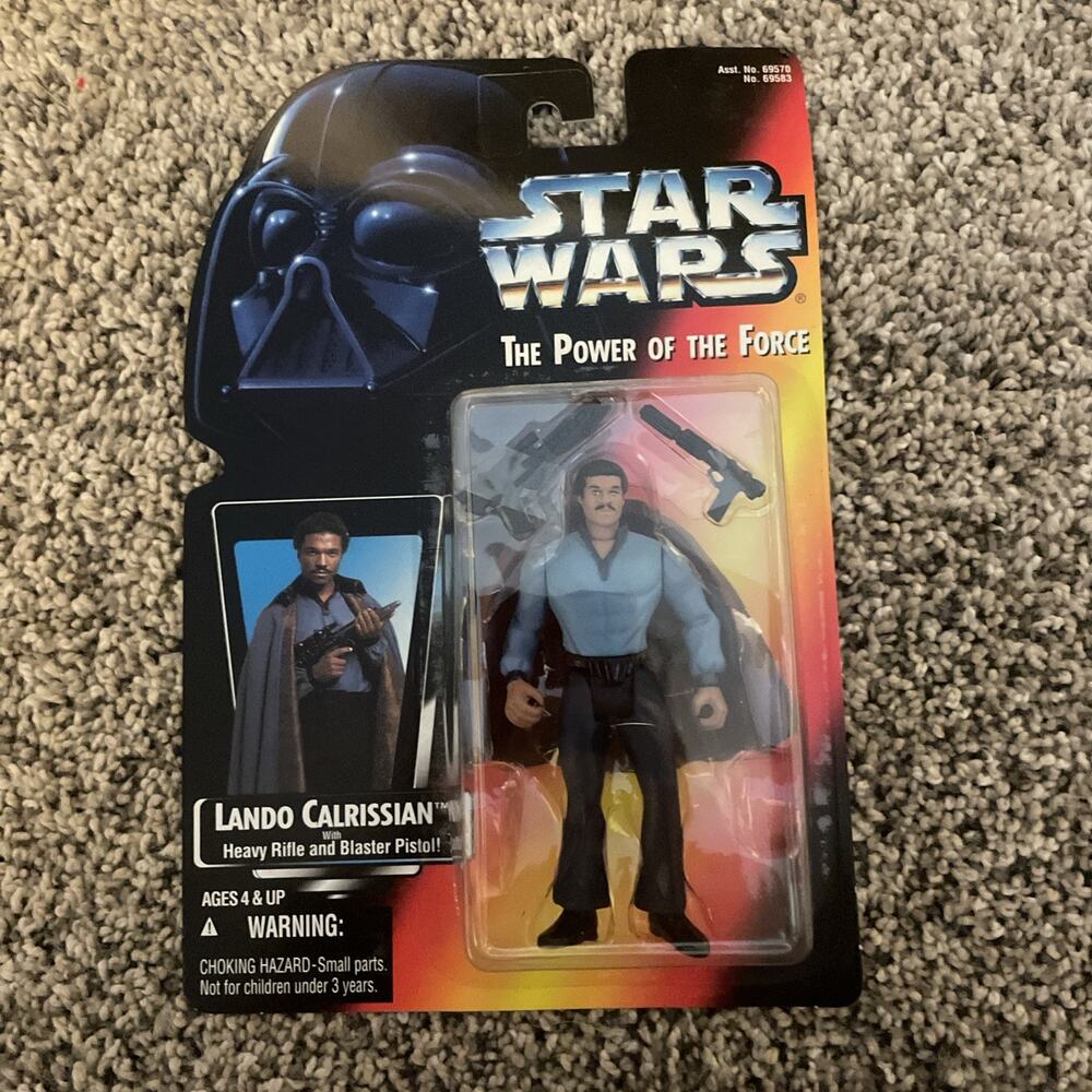 Kenner Star Wars The Power Of The Force Lando Calrissian Action Figure New